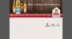 Desktop Screenshot of huett.de